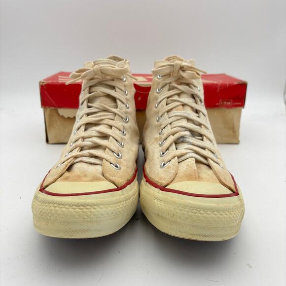 Vintage 80s Converse Chuck Taylor All Star High Sneakers Men\'s 8.5 With Box main image 15